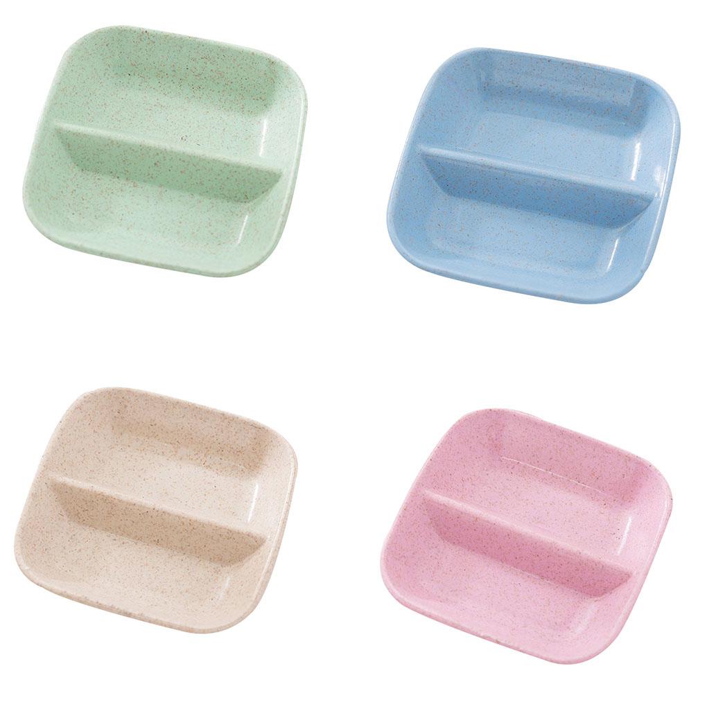 1PC Small Plate Food Snack Dish Sauce Plate Seasoning Dish