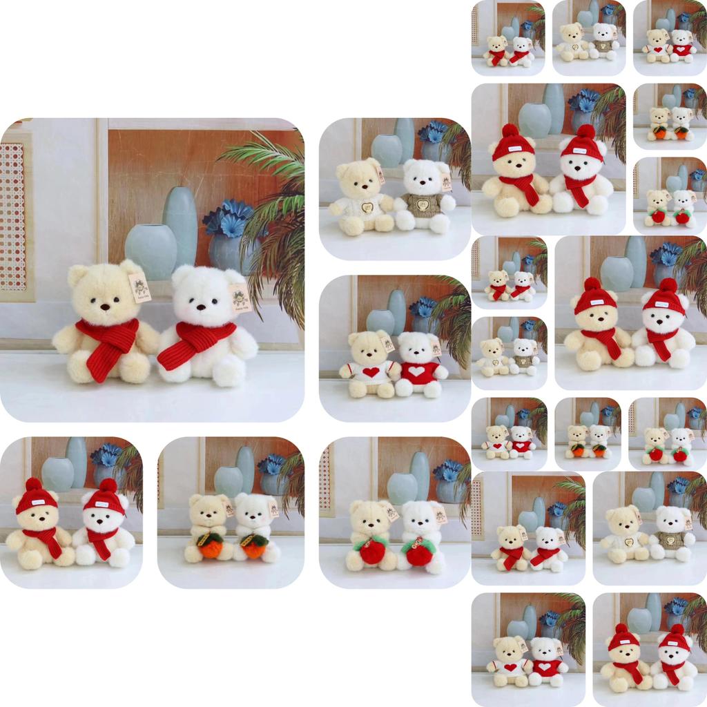 Adorable 23cm Teddy Bear Plush Toy Soft Cuddly Doll For Birthdays And Gifts