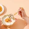 Whimsical Ceramic Long-Handled Cartoon Soup & Rice Spoon