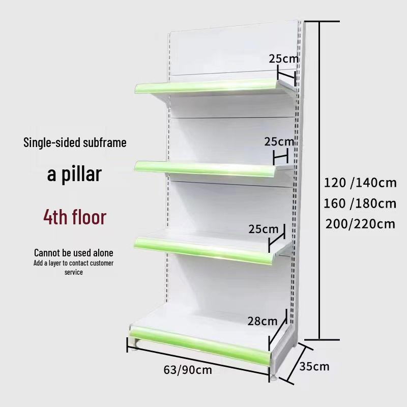 Hospital Pharmacy Multilayer Display Rack: Double/Single-Sided Wall-Mounted Medicine Cabinet