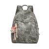 Backpack Women PU Vintage Lightweight Large Capacity Multi Compartment Commuting Travel Daily