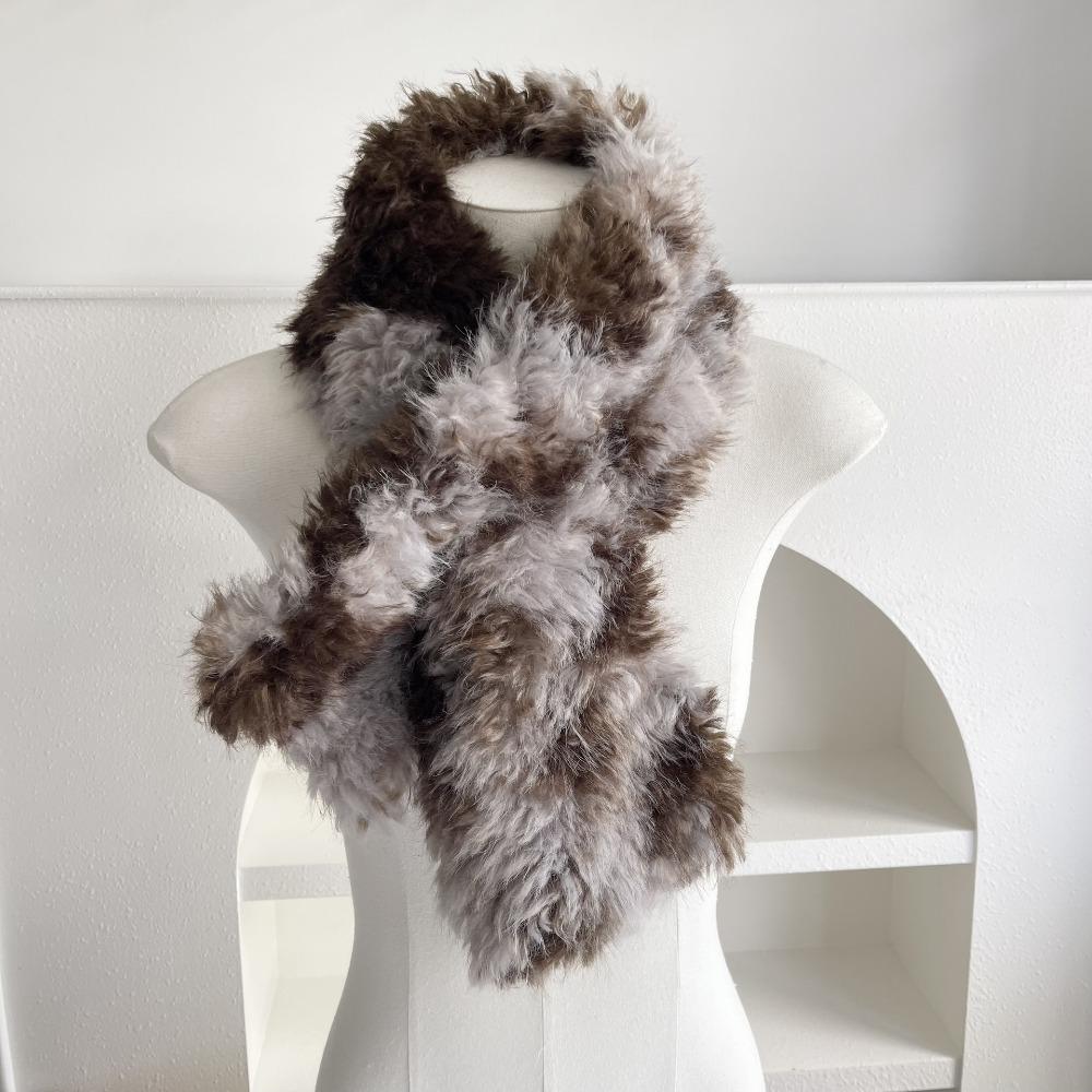 Thick Winter Scarf Double Sided Neck Wrap Styles Available Neck Warmer Activities