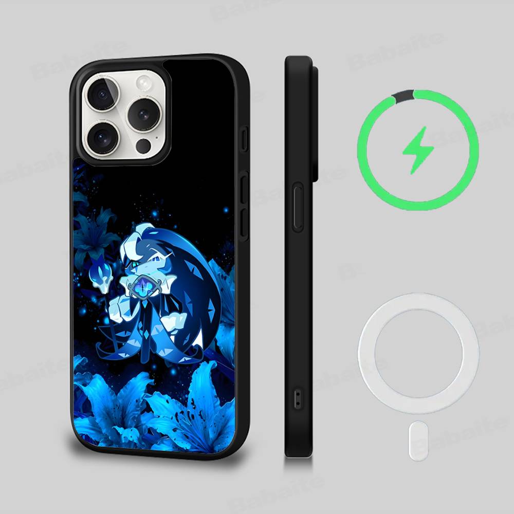 Cookie Run Kingdom Magnetic Wireless Phone Case For IPhone 17 16 15 14 13 12 11 Pro Max Plus Mag Phone Cover
