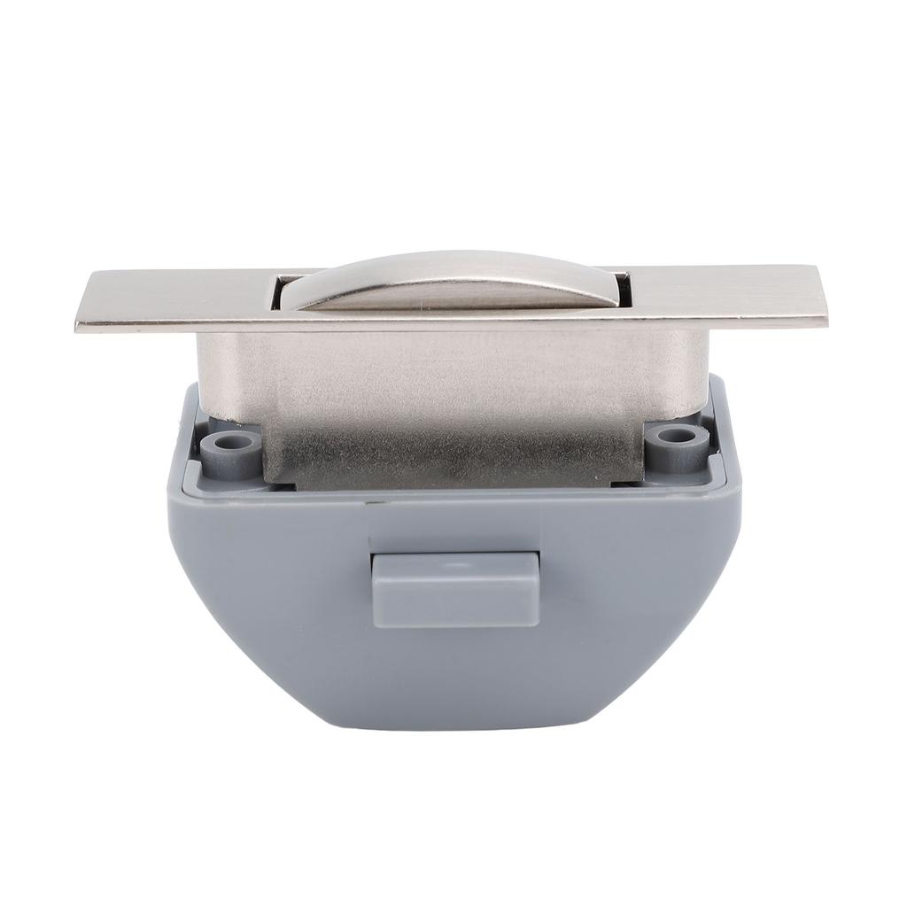 RV Push Cabinet Latch Zinc Alloy Keyless Cupboard Locks for RV Yachts Motorhome Caravan Brushed Nickel