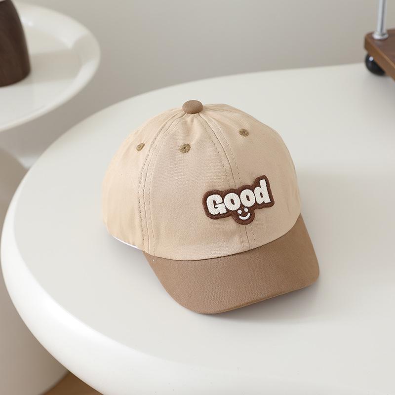 

Unisex Baby & Kids Color Block Duckbill Baseball Cap – Stylish, Lightweight, Sunshade Hat for Spring/Summer 50cm/1-3 years хакі