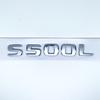 Glossy Black Silver S480 S500 S560 S580 S600 ABS Emblem for Mercedes O8 S W222 W223 Car Side Rear Badge Nameplate Logo Sticker YT8