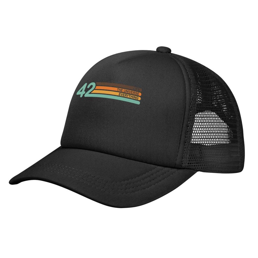 Baseball Caps 42 Life The Universe And Everything Funny Mesh Hats Outdoor Summer Unisex Hats