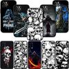 BF97 Skeleton Skull Grim Reaper Soft Shell Phone Case for Redmi Note 13 14 Pro+ Plus A3 A3X 13X 13C 13R 14S 14C 14R