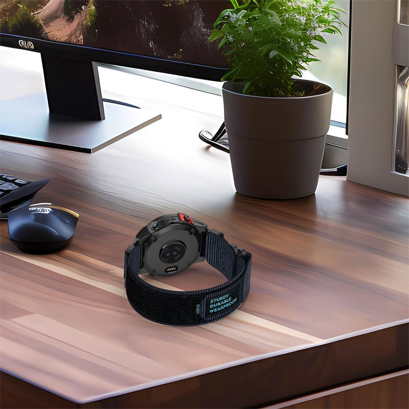 Bracelet de montre intelligent QuickFit 22mm 26mm en nylon tactique pour Garmin Fenix 7X 7 7S 6X 6 Pro 6S 5 5X Plus Enduro 2