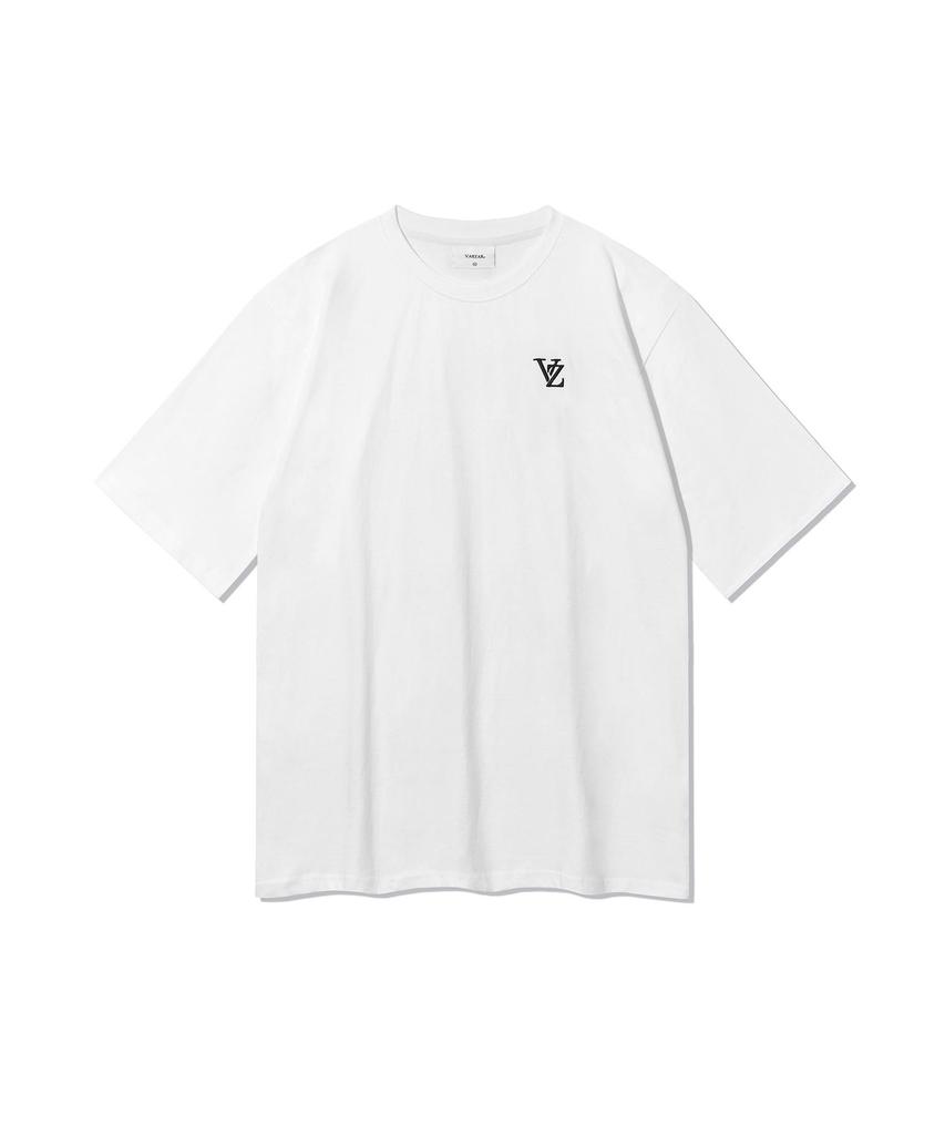Bajal Vz 3D Logo Short Sleeve T-Shirt White
