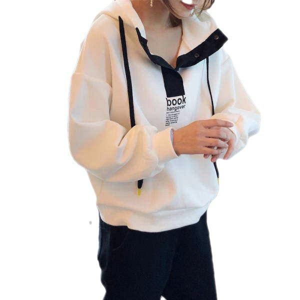 Large Size Casual Sportswear Suit Women's Spring and Autumn Loose Fashion Hooded Sweatshirt Two-piece Set