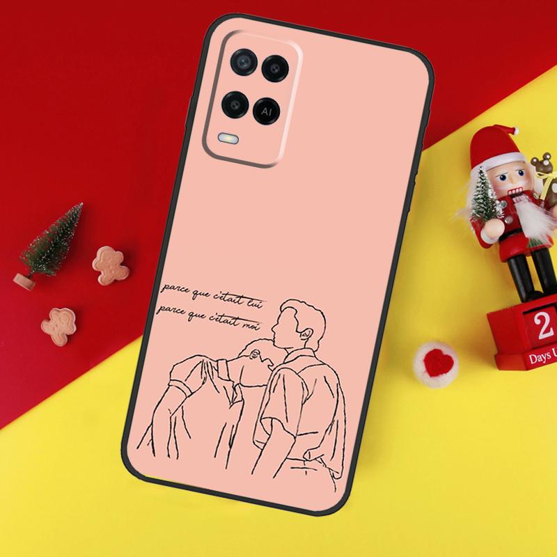 Call Me By Your Name Peach Case For Oppo A94 A74 A54 A60 A40 A80 A16 A76 A96 A98 A58 A78 A18 A38 A57 A17 A15 A5 A6 Pro