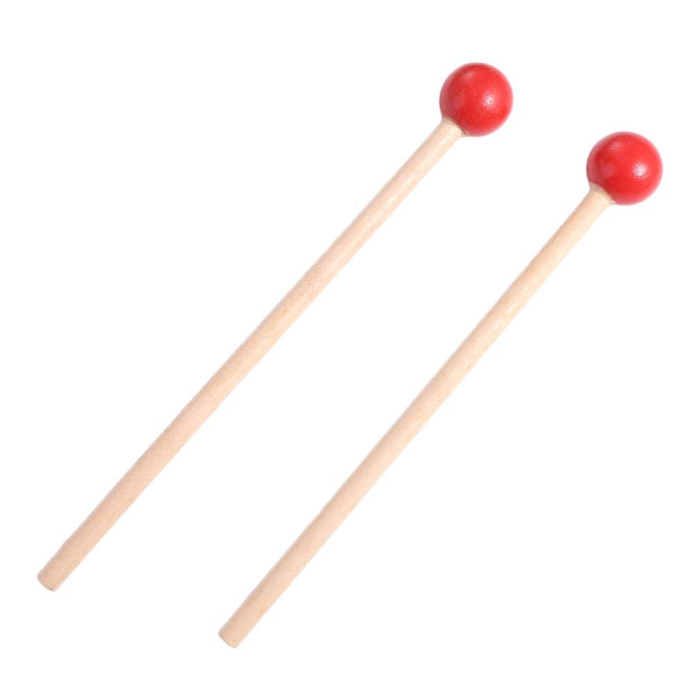 Drum Practice Tools Wooden Drumsticks High-quality Comfortable Grip Wooden Drumsticks Creative Smooth Marimba Sticks Beginners