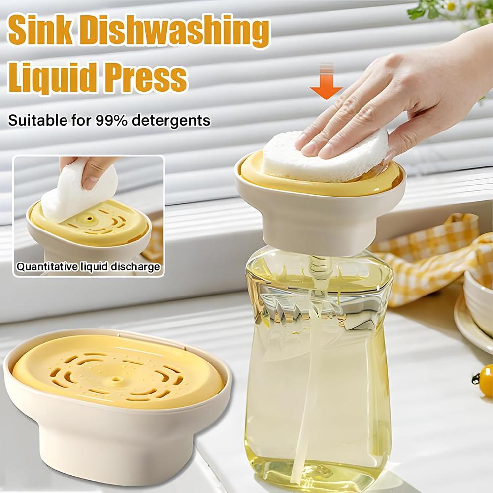 Home Cleaning Tasks 6 2.5in Effortless Dispensing Compact Detergent Pump For Laundry Efficient Liquid Dispensing