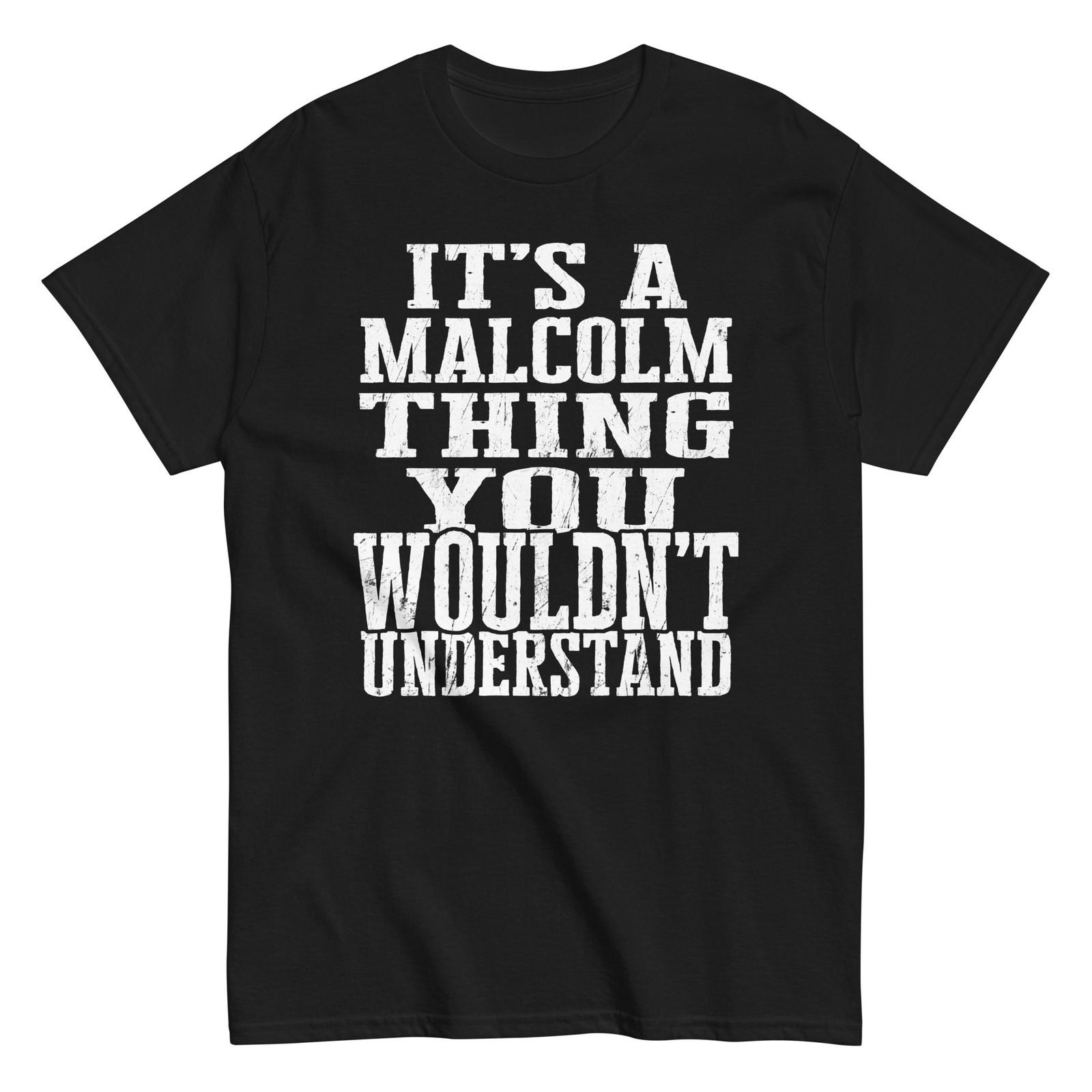 Its a Malcolm Thing Family Reunion First Last Squad Name T Shirt S разноцветный
