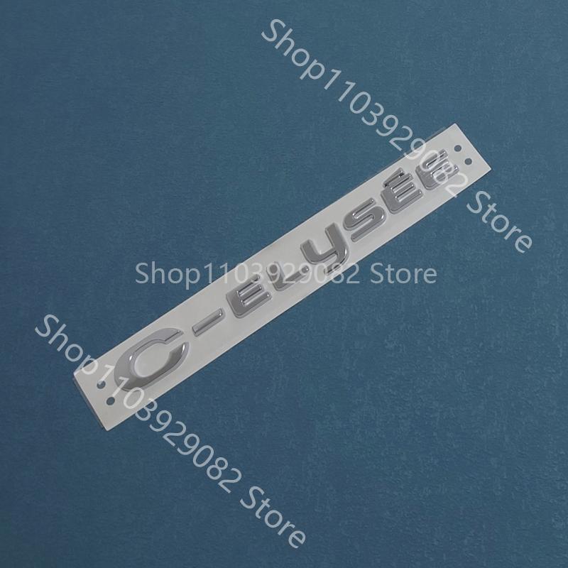 apply to Citroen C2 C4 C4L C5 C6 C3-XR C-elysee C-QUATRE C5 AIRCROSS Original car logo trunk digital sign tail mark