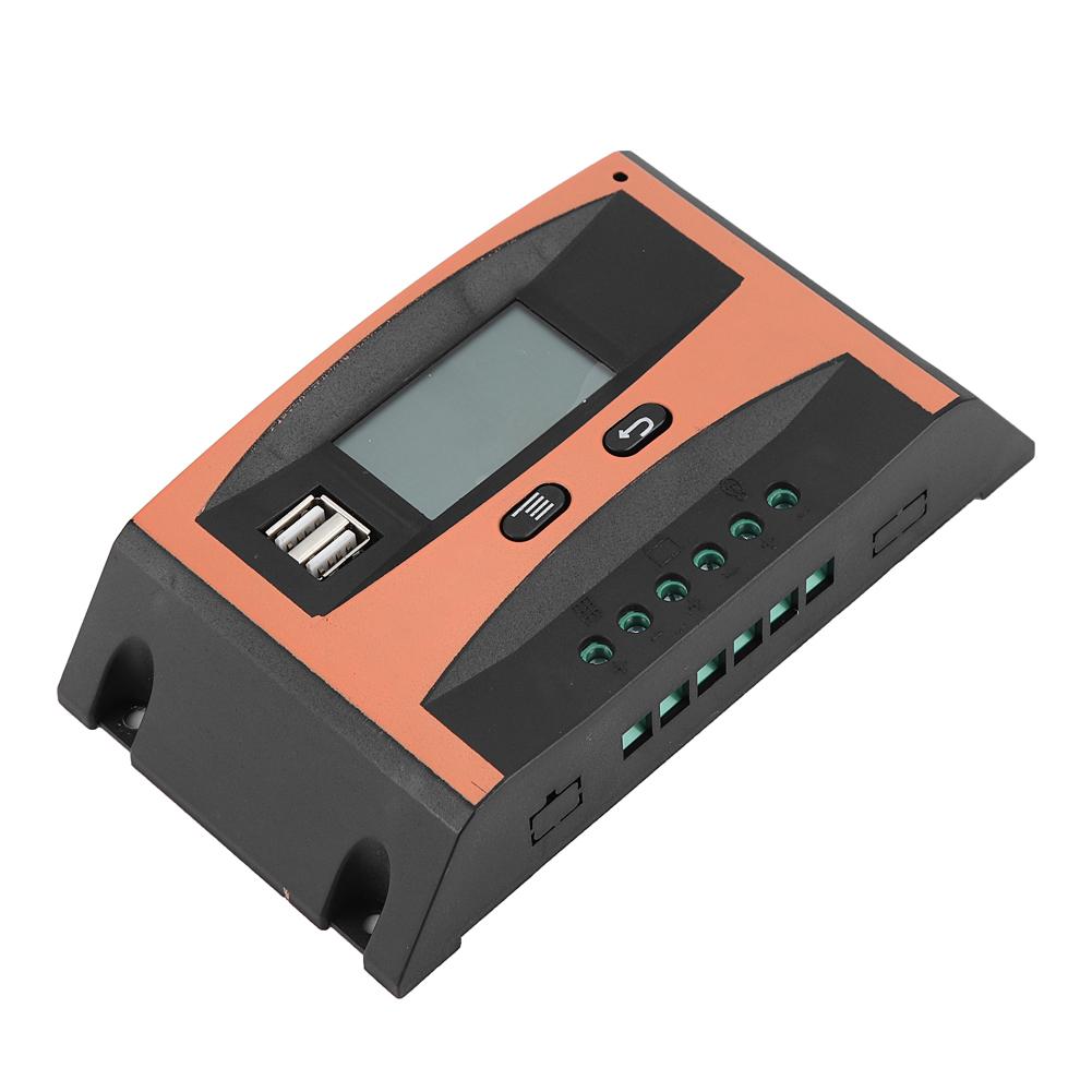 12V 24V MPPT Solarpanel-Regler LCD-Bildschirm Automatischer Batterieregler 40A