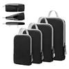 Cubi Organizzatori Compressione per Viaggio, Borsa Organizer per Bagaglio Cubi Organizzatori Espandibili Compressibili per Bagaglio a Mano Tr B9K3