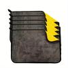 5pcs Microfiber Cleaning Towels Double Sided Super Soft Highly Absorbent 15.7"x11.8" Car Hotel Home Kitchen Cleaning Accessories
