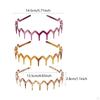 3 Pack Fashion And Versatile Zigzag Headbands for Women Girls