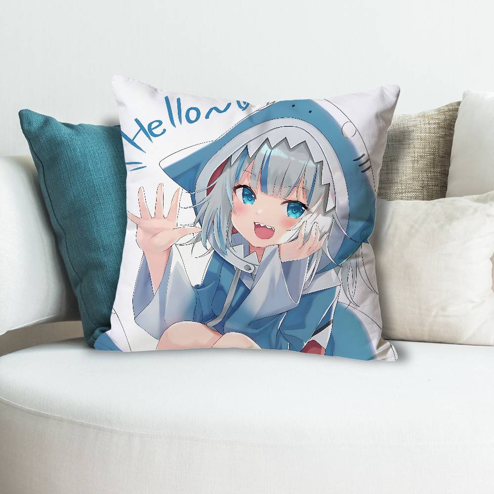 Cute GGawr GGura Various Sizes Square Pillow Case For Car Home Bedchamber Decor Custom Valentine gift