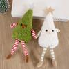 Christmas Plush Doll Ornaments Cute Long Leg Xmas Tree Hanging Pendant Navidad Natal Home Decoration New Year Kids Gifts