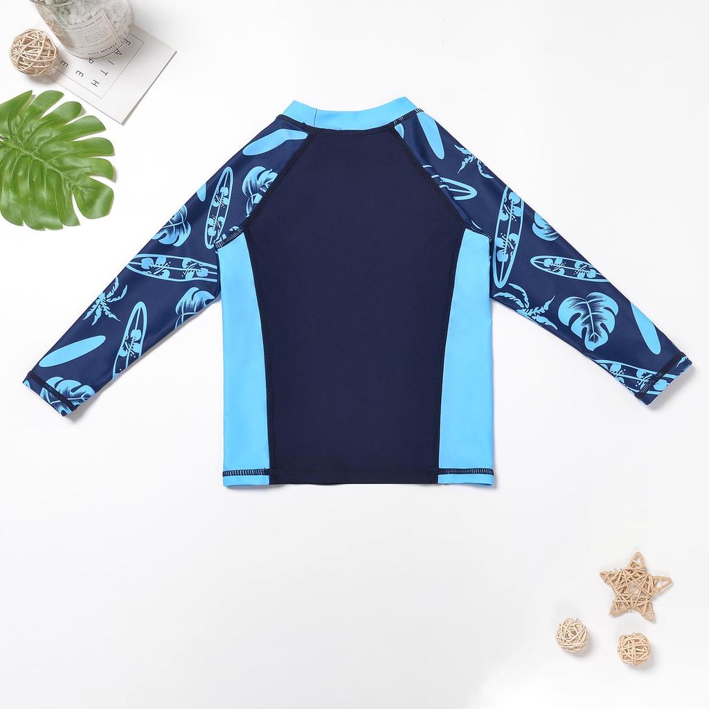 Jungen Zweiteiler Badeanzug 2025 - Neuer Stil, Professionelle Sonnenschutz-Bademode für Kinder (Klein, Mittel, Groß)