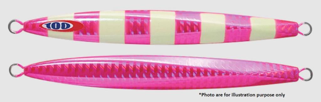 Jackall Metal Jig Anchovy Type 1 Standard 250 grams Pink Glow (4941)