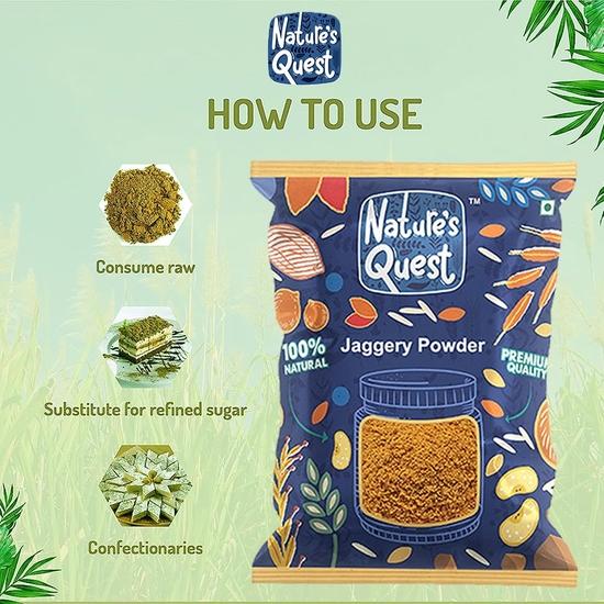 Nature's Quest Jaggery Powder - 450 Gms.