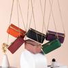 New European and American fashion chain bag women's shoulder messenger bag leather multi-functional gold storage bag large capacity
