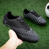 Fotbollsskor Herr Läder Spike Träning Halkfria Slitstarka Fotbollsskor Ungdom Barn Fotbollsskor