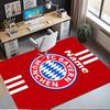 Custom Name FC Bayern München Printed Carpet,Rug for Office Chair Living Room Bedroom Kitchen Room Decor Gifts.