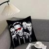 U-U2 Rockk Band Cushion Cover Pillowcase Ultra Soft Skin Friendly Fabric Cloud Like Comfort & Concealed Zipper