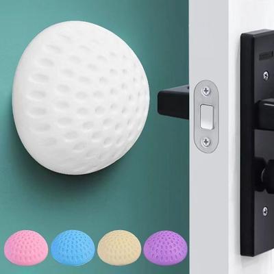 Silicone Door Stopper Wall Protectors Buffer Guard Stoppers Anti Collision Pads Self Adhesive Crash Pad Protection Stickers Door