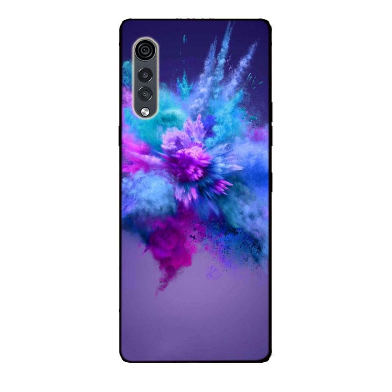 Etui do LG Velvet Czarny Zderzak Silikonowe TPU Miękkie Pokrowiec na Telefon Do LG Velvet 5G LM-G900 Etui Kreskówka Funda Do Etui LG Velvet