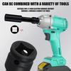 Deep Socket Hex Socket Adapter Extended Type Drive Socket Wrench  Pneumatic Air Tool
