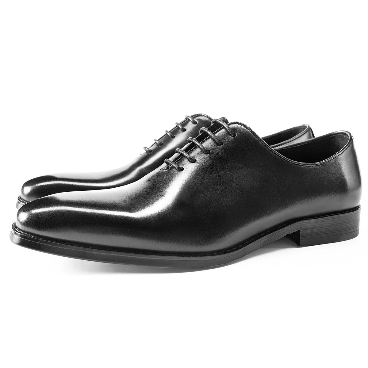 

Fashion Men s Handmade Leather Oxford Shoes Formal British Style Wedding Party Footwear Comfortable Breathable Classic Men s Footgear 45 чёрный