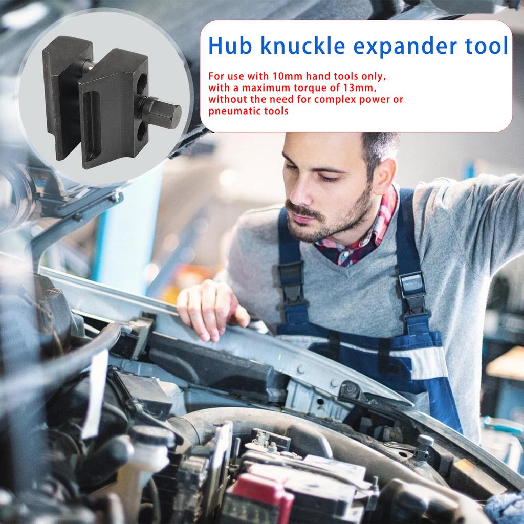 Universal Car Suspension Strut Split Spreader Hub Steering Knuckle Spreader with Wrench Knuckles Strut Spreader Tool