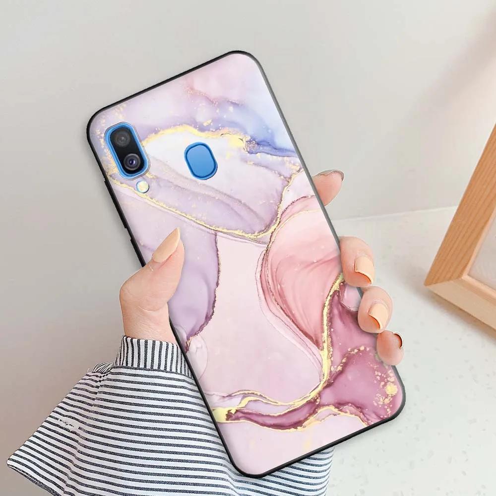 For Samsung A40 Case Ceometric Cool Cover For Samsung Galaxy A40 Soft TPU Silicone Phone Case For Samsung A40 a40 A 40 5.9 inch