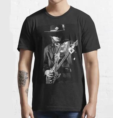Stevie Ray Vaughan Kunst T-Shirt Unisex Kurzarm T-Shirt Alle Größen SXL
