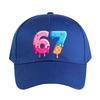Funny  Ice Cream Meme Caps Summer Adult Baseball Cap Adjustable with Curved Brim Duckbill Hat Protection Sun Hats