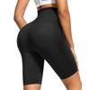 Sauna-Sweatshorts für Damen, hoch tailliert, schlankmachende Shorts, Workout, Shapewear, Taillentrainer, Body Shaper, Oberschenkel, schlankere Hosen