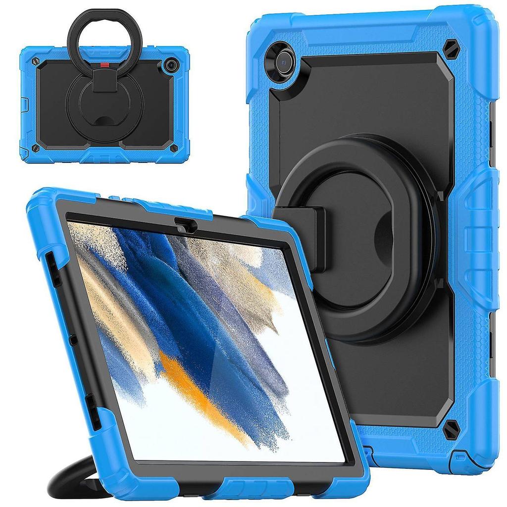 For Samsung Galaxy Tab A8 10.5 (2021)/(2022) B Cover with Screen Frame Built-in Screen Protector Rot