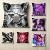UUma Musume PPretty Derby Animation  Square DoubleSided Printed Pillow Case Bedroom Bedside Pillow Sofa Cushion Cover