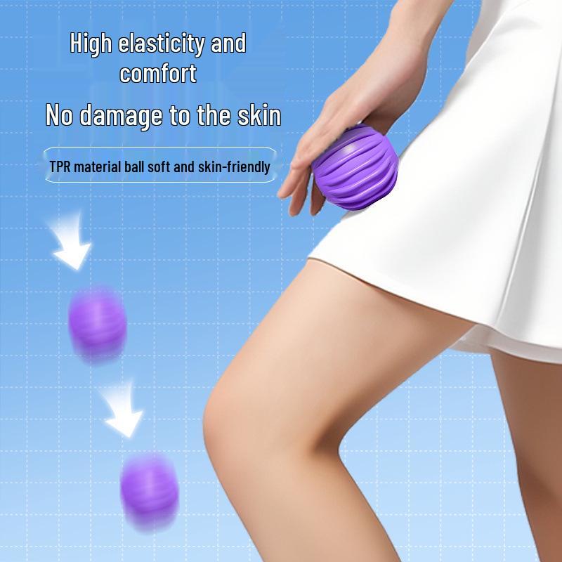 Leg Massager Roller for Thighs & Calves - Slimming, Muscle Relaxation, Stretching & Soothing Therapy.