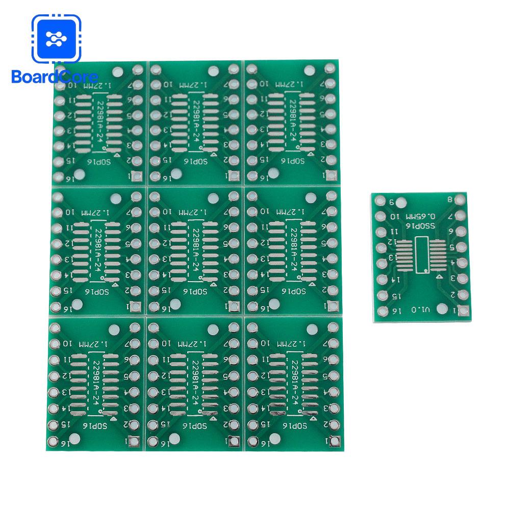 10/30pcs PCB Adapter Board SMD To DIP SOP TSSOP SOP8 SOP14 SOP16 SOP20 SOP24 SOP28 IC Test Board Adapter Socket PCB Kit