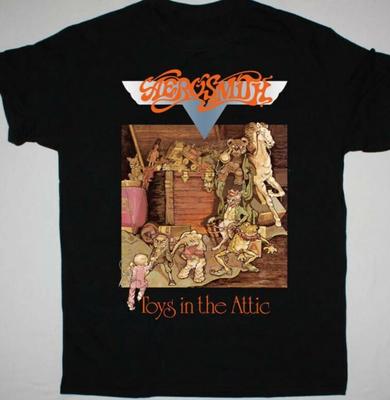 Vintage Aerosmith Toys In The Attic Album T-Shirt Unisex Cotton