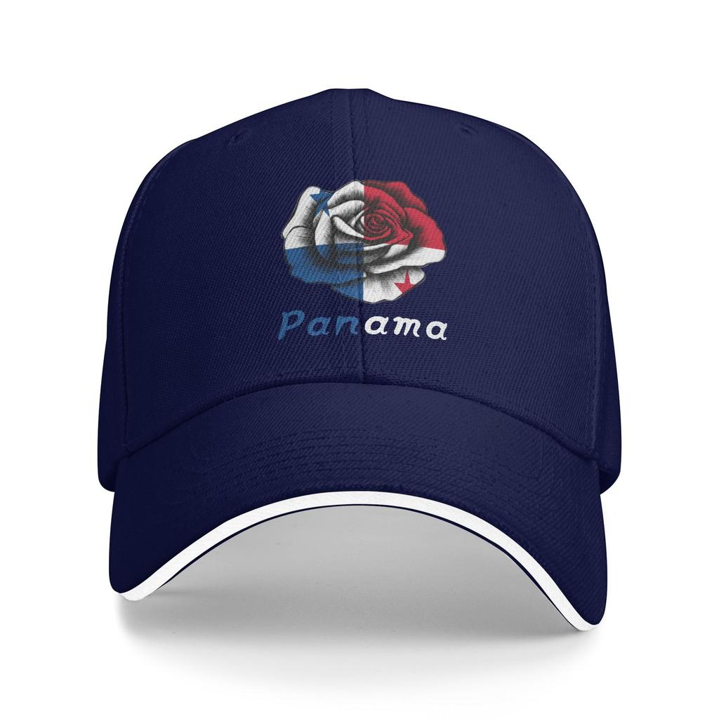 Sandwich Baseball Cap for Men & Women, 3-Layer Contrast Design Adjustable Hat, Lightweight Durable Cap