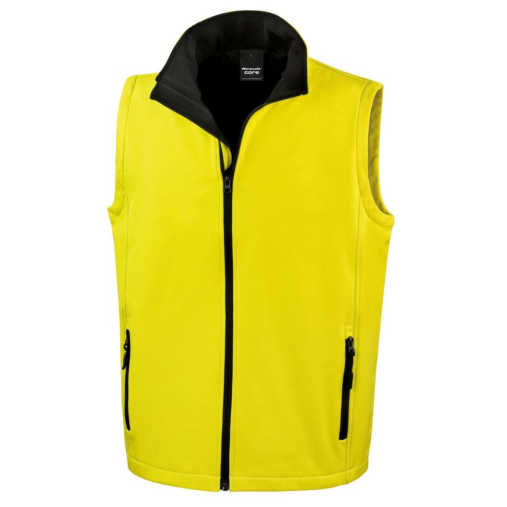 Result Mens Printable Softshell Body Warmer