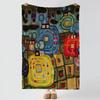 Κουβέρτα Friedensreich Hundertwasser Μαλακή Ζεστή Φανελένια Πολλαπλών Χρήσεων για Κρεβάτι Καναπέ Γραφείο Κλιματισμό Κουβέρτα για Ύπνο